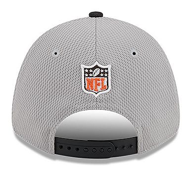 Men's New Era Gray/Black Cleveland Browns 2023 Sideline 9FORTY Adjustable Hat