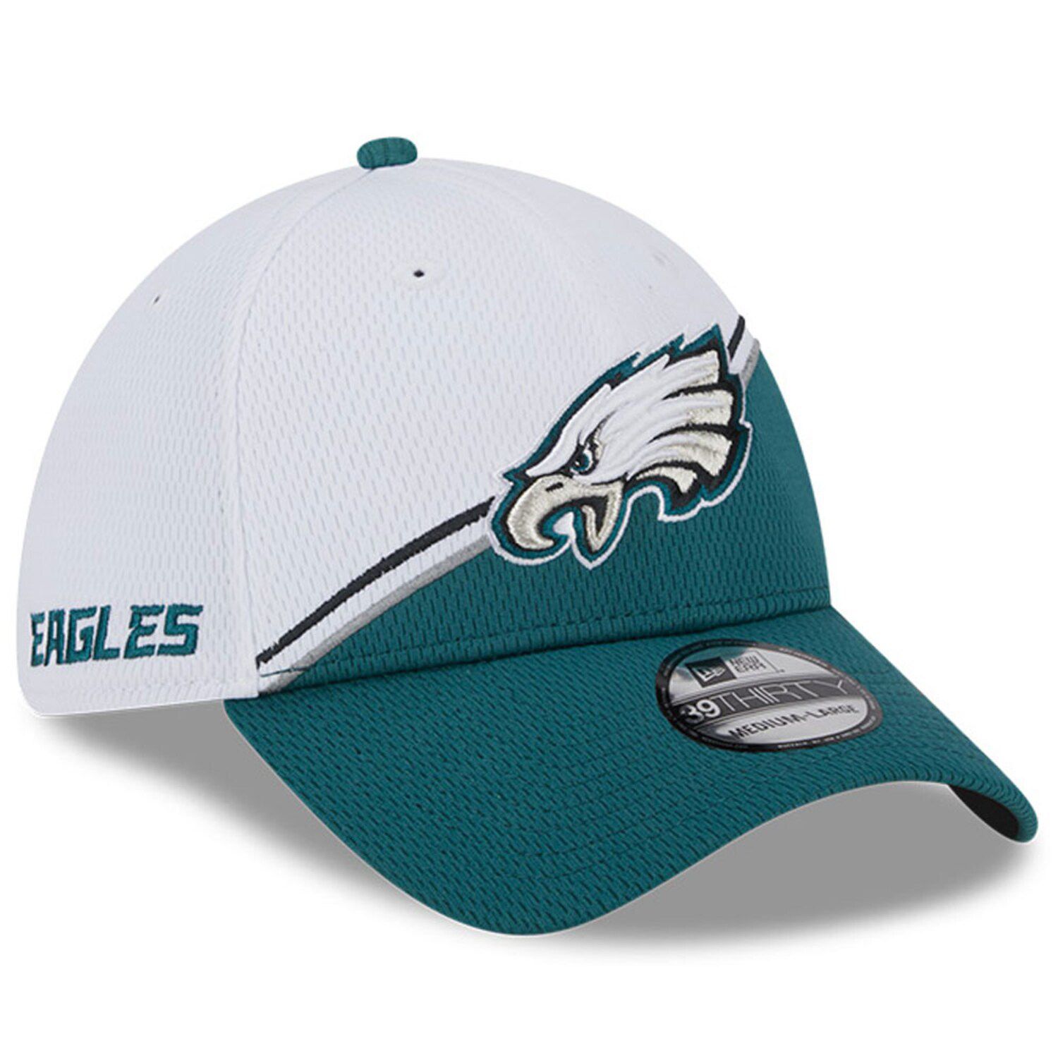 Philadelphia Eagles New Era 2021 Salute To Service 39THIRTY Flex Hat -  Black/Camo