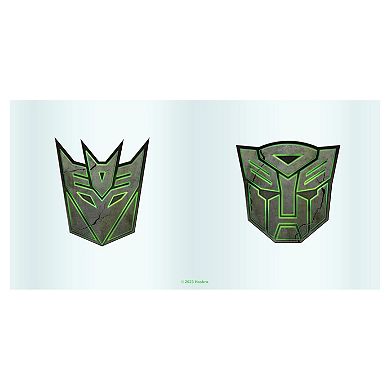Transformers 7 Decepticons Autobots Emblems 16 oz. Tritan Cup