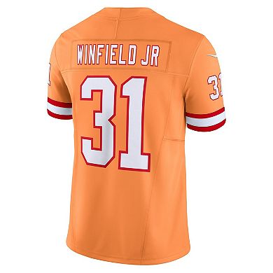 Men's Nike Antoine Winfield Jr. Orange Tampa Bay Buccaneers Vapor F.U.S.E. Limited Jersey