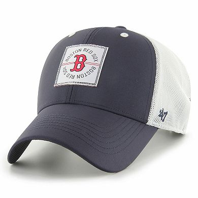 Men's '47 Navy Boston Red Sox Disburse MVP Trucker Adjustable Hat