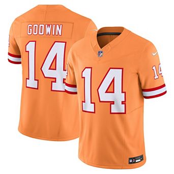 Men's Nike Chris Godwin Orange Tampa Bay Buccaneers Throwback Vapor F.U.S.E. Limited Jersey