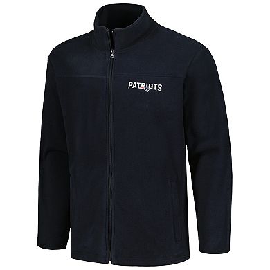 Men's Dunbrooke Navy New England Patriots All-Star Tech Quarter-Zip Top