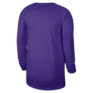 Unisex Nike Purple Los Angeles Lakers 2023/24 Legend On-Court Practice Long Sleeve T-Shirt