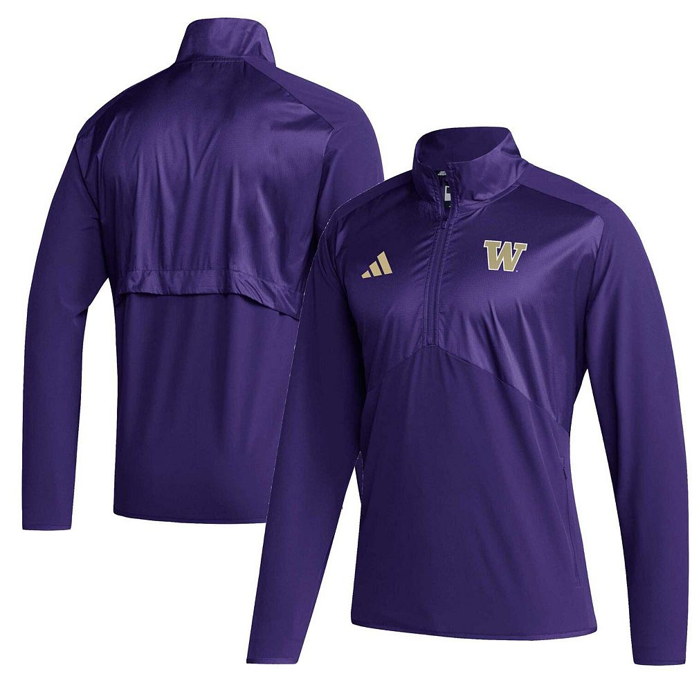 Men's adidas Purple Washington Huskies Sideline AEROREADY Raglan