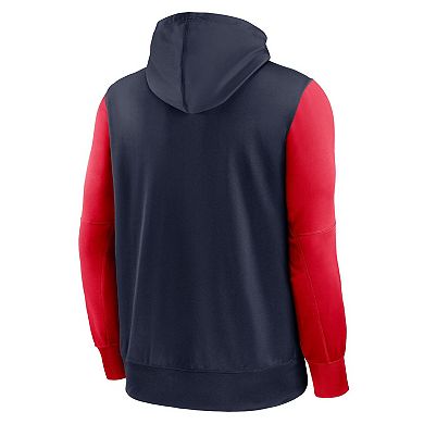 Men's Nike Navy New England Patriots Performance Full-Zip Hoodie