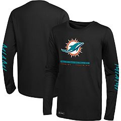 Men's Mitchell & Ness Dan Marino Aqua Miami Dolphins Retired Player Name Number Mesh Hoodie T-Shirt Size: Extra Large