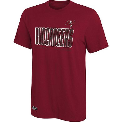 Men's Red Tampa Bay Buccaneers Prime Time T-Shirt