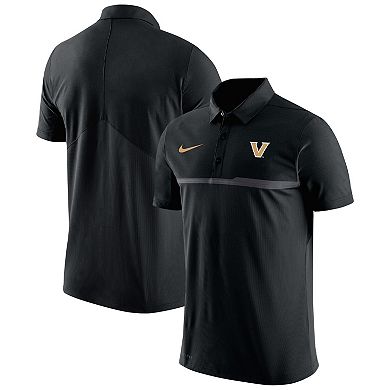 Men's Nike Black Vanderbilt Commodores 2023 Coaches Performance Polo
