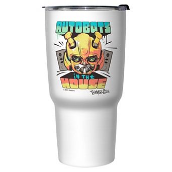 Transformers 7 Bumblebee Autobots In The House 27 oz. Stainless Steel Travel Mug