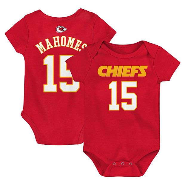 NFL Kansas City Chiefs Baby Girls' Onesies 3pk Set - 3-6M