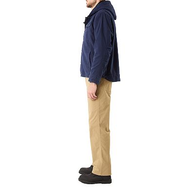 Men's Smith's Workwear Sherpa-Lined Duck Canvas Hooded Work Jacket