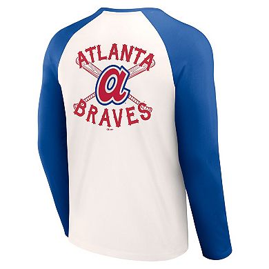 Men's Darius Rucker Collection by Fanatics White/Royal Atlanta Braves ...