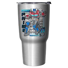 Transformers: Rise of The Beasts Autobots Triple Squad 17-oz. Stainless Steel Bottle, Black