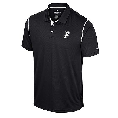Men's Colosseum Black Providence Friars Cameron Polo