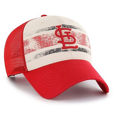 Men's '47 Red St. Louis Cardinals Breakout MVP Trucker Adjustable Hat