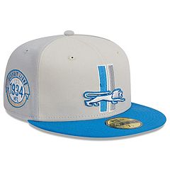 Detroit Lions New Era 2022 Sideline 39Thirty Flex Hat - Cream/Blue