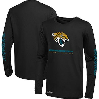 Men's Black Jacksonville Jaguars Agility Long Sleeve T-Shirt