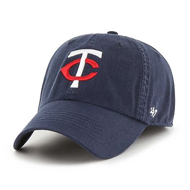 Men's '47 Navy Minnesota Twins Franchise Logo Fitted Hat