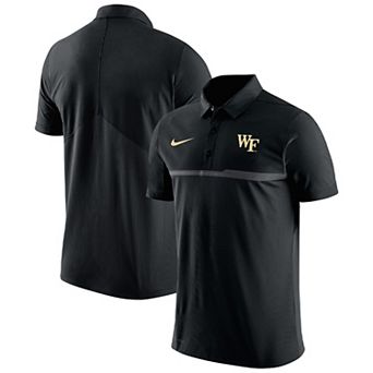 Men's Nike Black Wake Forest Demon Deacons 2023 Coaches Performance Polo