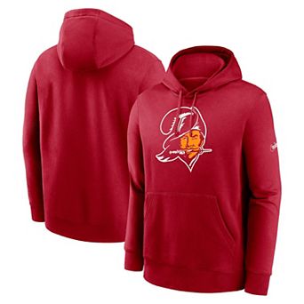 Men's Nike Red Tampa Bay Buccaneers Rewind Club Pullover Hoodie