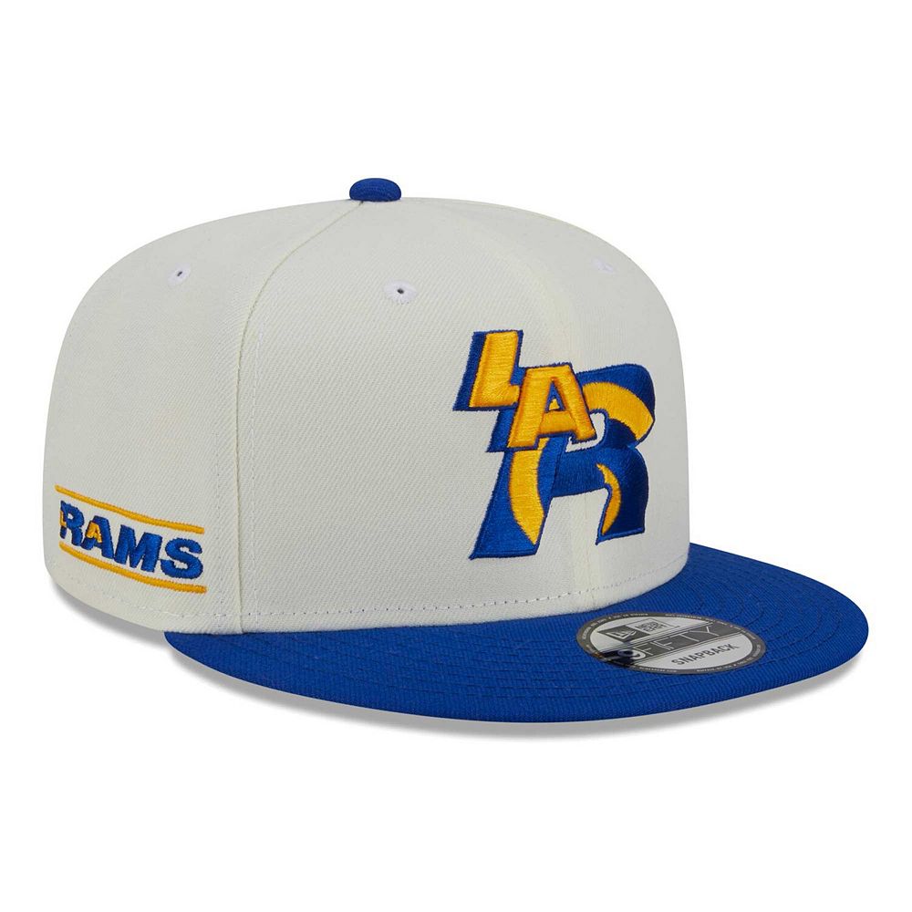 Men's New Era Cream/Royal Los Angeles Rams City Originals 9FIFTY ...