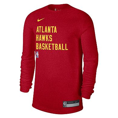 Unisex Nike Red Atlanta Hawks 2023/24 Legend On-Court Practice Long Sleeve T-Shirt