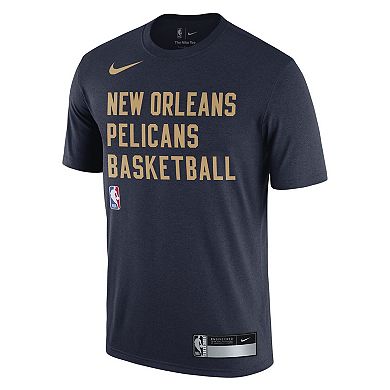 Men's Nike Navy New Orleans Pelicans 2023/24 Sideline Legend Performance Practice T-Shirt