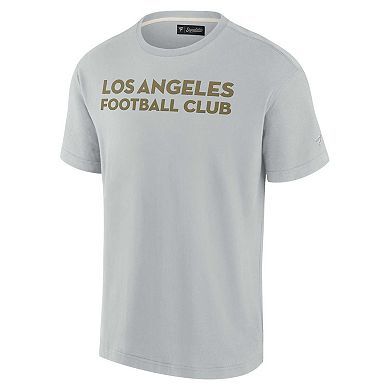 Men's Fanatics Signature Gray LAFC Oversized Logo T-Shirt