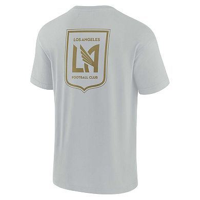 Men's Fanatics Signature Gray LAFC Oversized Logo T-Shirt
