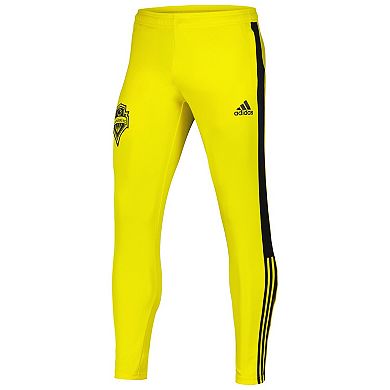 Men's adidas Yellow Bruce Lee x Seattle Sounders FC Travel Pants