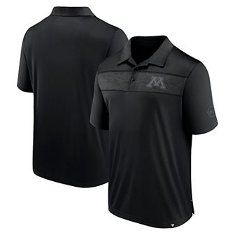 Men's Fanatics Branded Black Minnesota Golden Gophers OHT Military Appreciation Polo
