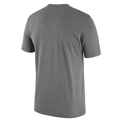 Men's Nike Heather Gray Memphis Grizzlies 2023/24 Sideline Legend Performance Practice T-Shirt