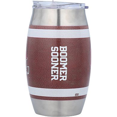 Oklahoma Sooners 15oz. Football Tumbler