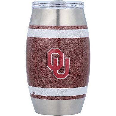 Oklahoma Sooners 15oz. Football Tumbler