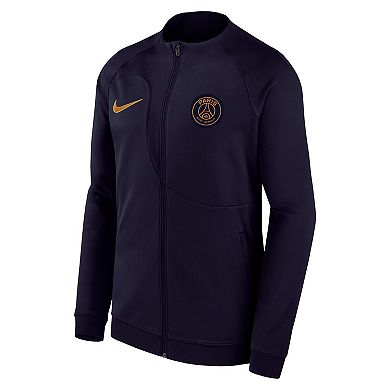 Youth Nike Blue Paris Saint-Germain 2023/24 Academy Pro Anthem Raglan Performance Full-Zip Jacket