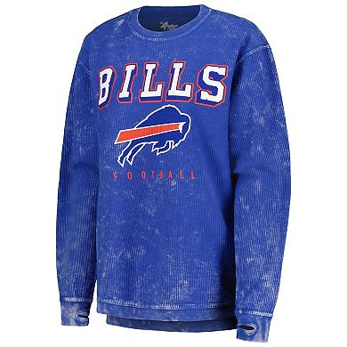 Women's G-III 4Her by Carl Banks Royal Buffalo Bills Comfy Cord Pullover Sweatshirt
