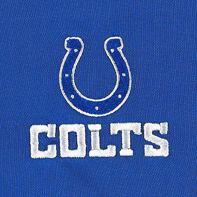 Men's Dunbrooke Royal Indianapolis Colts All-Star Tech Quarter-Zip Top