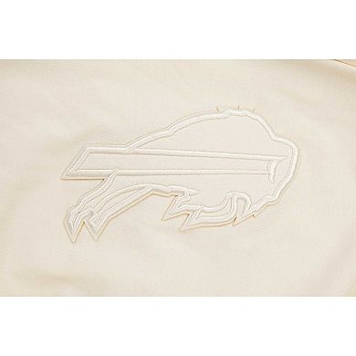 Men's Josh Allen Oatmeal Buffalo Bills Player Name & Number Neutral Short Sleeve Pullover Hoodie