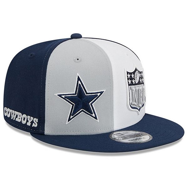 Men's New Era Gray/Navy Dallas Cowboys 2023 Sideline 9FIFTY Snapback Hat