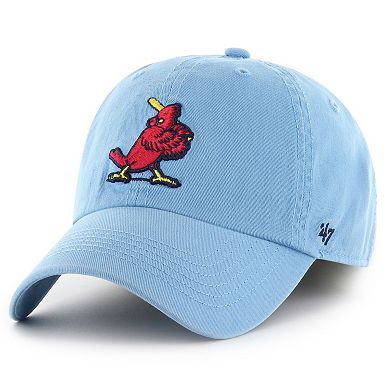 Men's '47 Light Blue St. Louis Cardinals Cooperstown Collection Franchise Fitted Hat