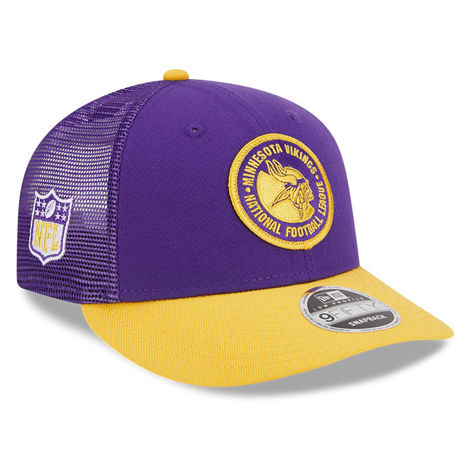 Minnesota Vikings New Era 2023 Sideline Historic 59FIFTY Fitted Hat -  Cream/Purple