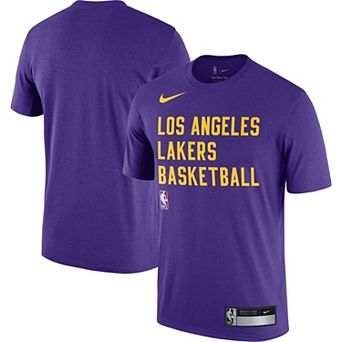 Men's Nike Purple Los Angeles Lakers 2023/24 Sideline Legend Performance Practice T-Shirt