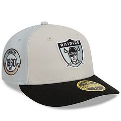 Men's Las Vegas Raiders New Era Stone/Black 2023 NFL Draft On Stage 59FIFTY  Fitted Hat