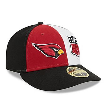 Men's New Era Cardinal/Black Arizona Cardinals 2023 Sideline Low Profile 59FIFTY Fitted Hat