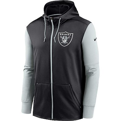 Men's Nike Black Las Vegas Raiders Performance Full-Zip Hoodie