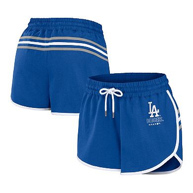 Women's WEAR by Erin Andrews Royal Los Angeles Dodgers Logo Shorts