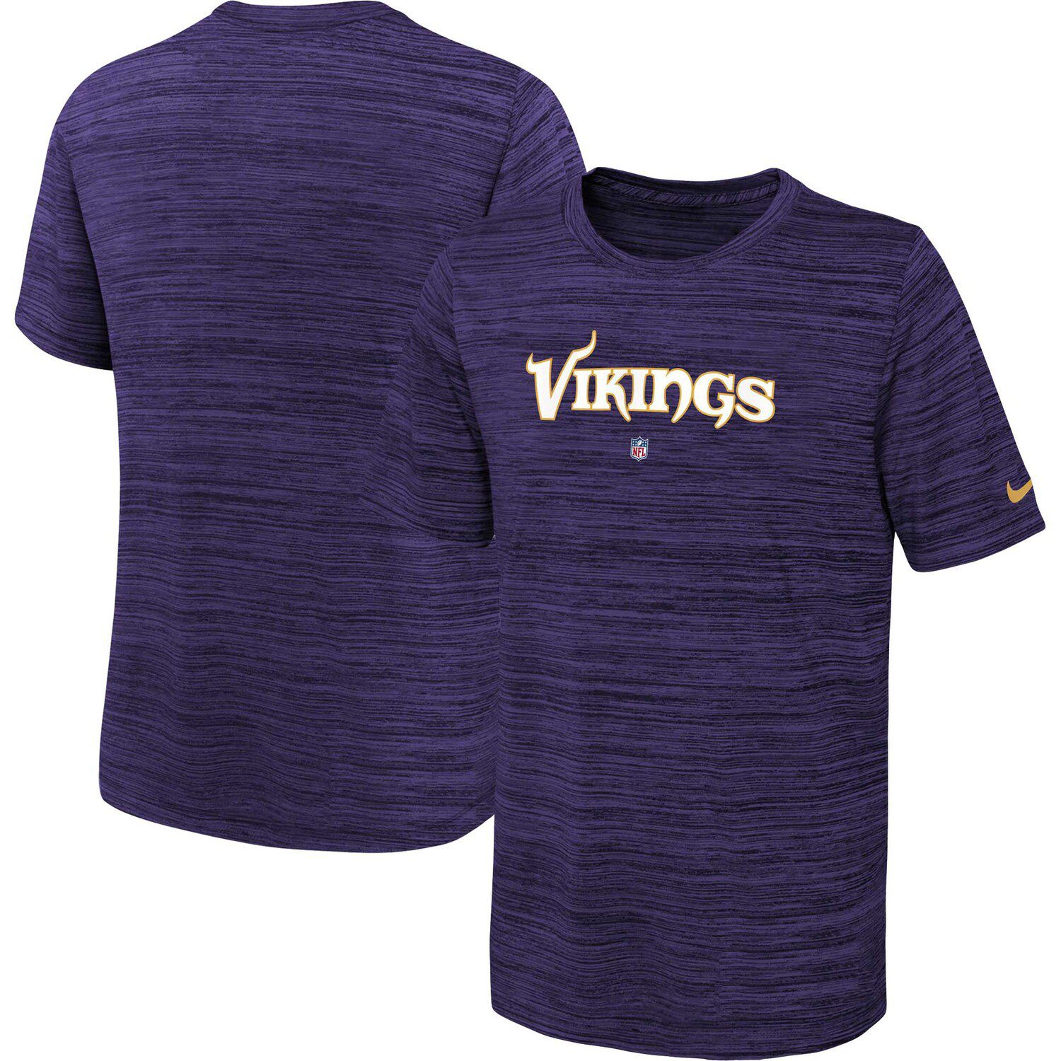 Justin Jefferson Minnesota Vikings Youth Mainliner Name & Number T-Shirt -  Purple