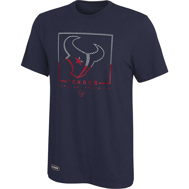 UPC 197161003992 product image for Men's Navy Houston Texans Combine Authentic Clutch T-Shirt, Size: XL, Blue | upcitemdb.com