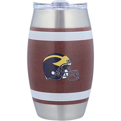 Michigan Wolverines 15oz. Football Tumbler